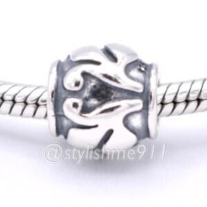 Authentic PANDORA Sterling Silver Floret Charm - 790493